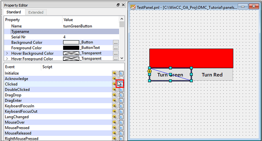 calling event functions