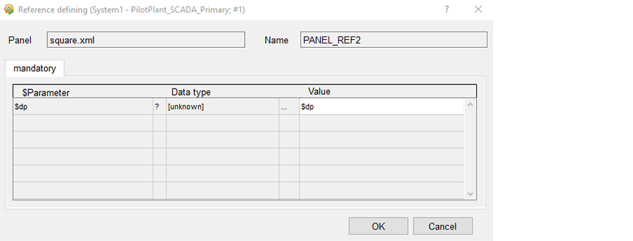 Set Dollar Parameter