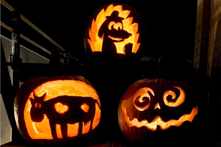 Ryan Yu's 2020 pumpkins