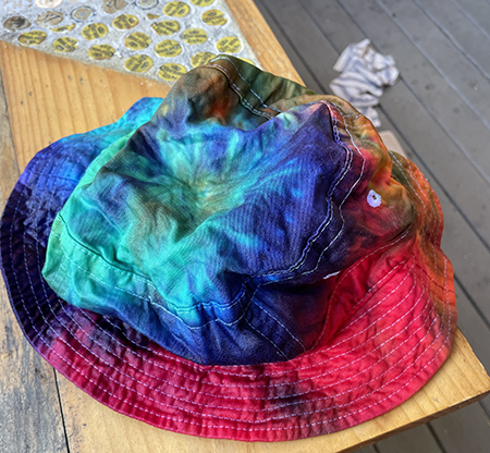 Boston Pride Tie-Dyed Bucket Hat