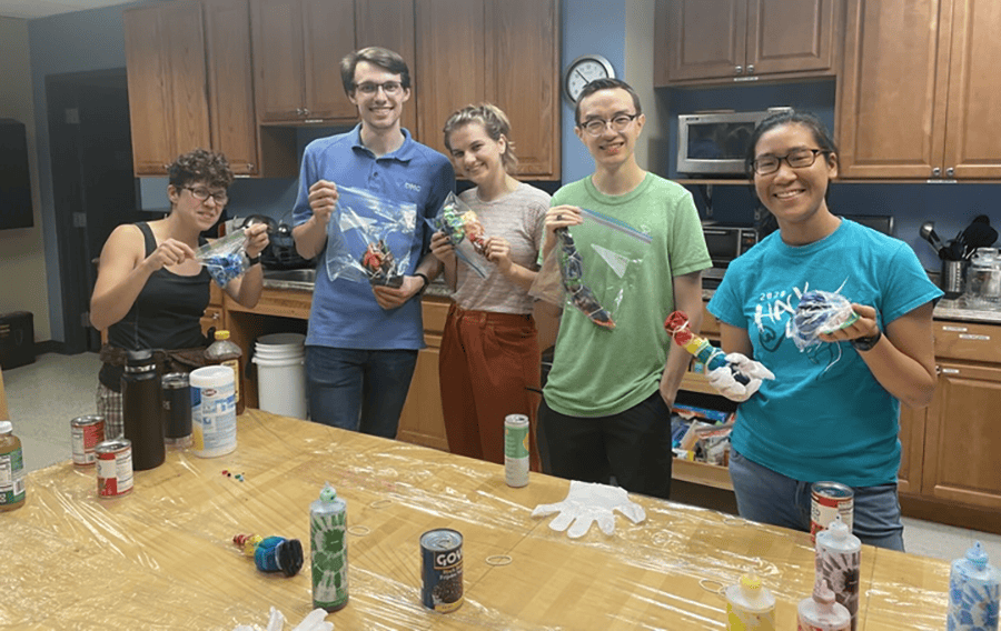 Boston Pride Tie-Dying Event