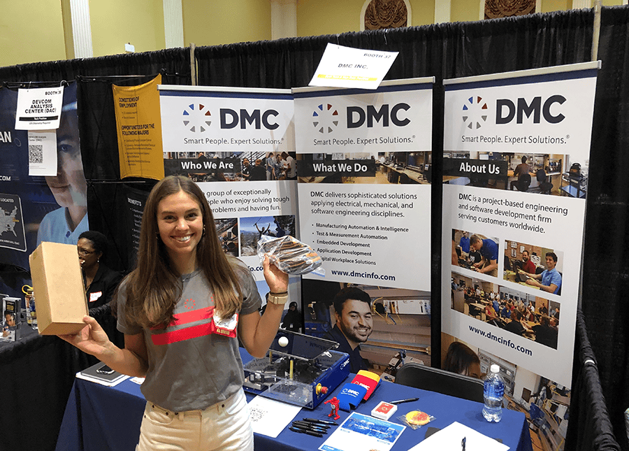 Washington DC Office excited at a career fair