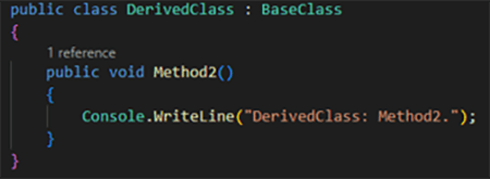 General Setup Derived Class