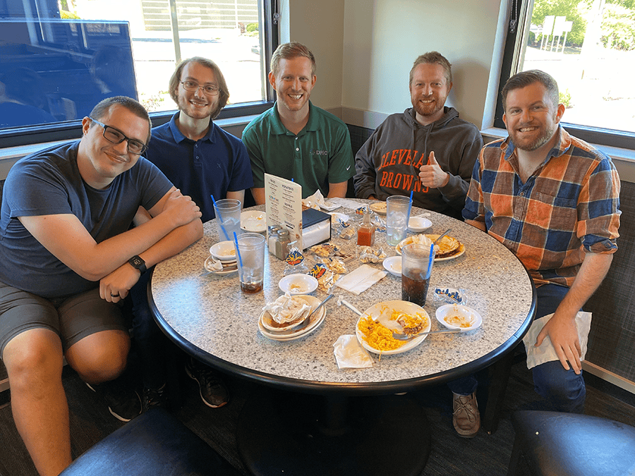 Lunch at Skyline in Cincinnati