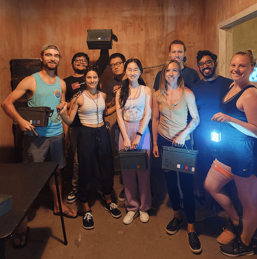 San Diego escape room Activity Fund event