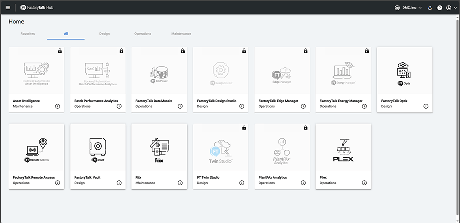 FactoryTalk Optix Hub