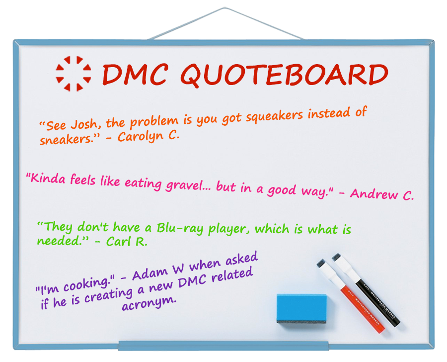 DMC Quote Board April 2024