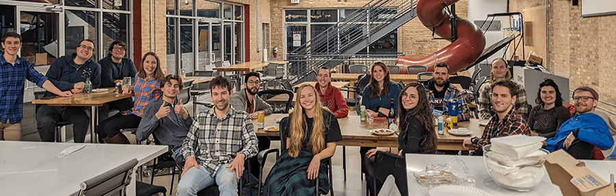 Pizza Happy Hour at the Chicago Office!