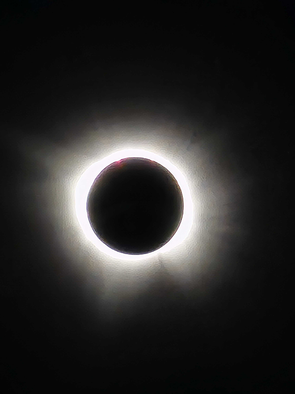 Eclipse Siting in Dallas