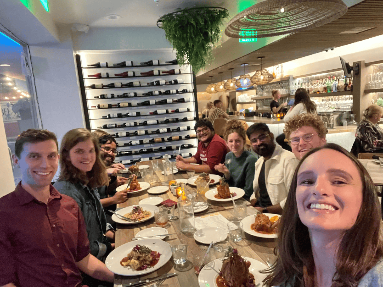 San Diego Group Photo at Dinner