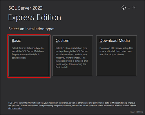 WinCC OA - SQL Server 2022 Express Edition 
