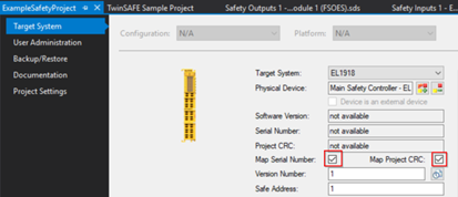 example safety project