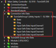 twinsafe connection info data