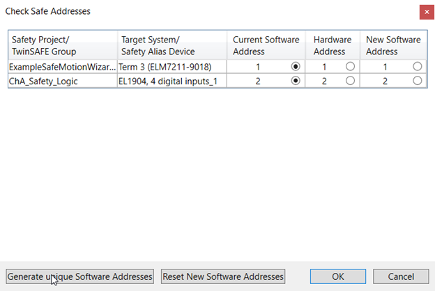 twinsafe check safe address
