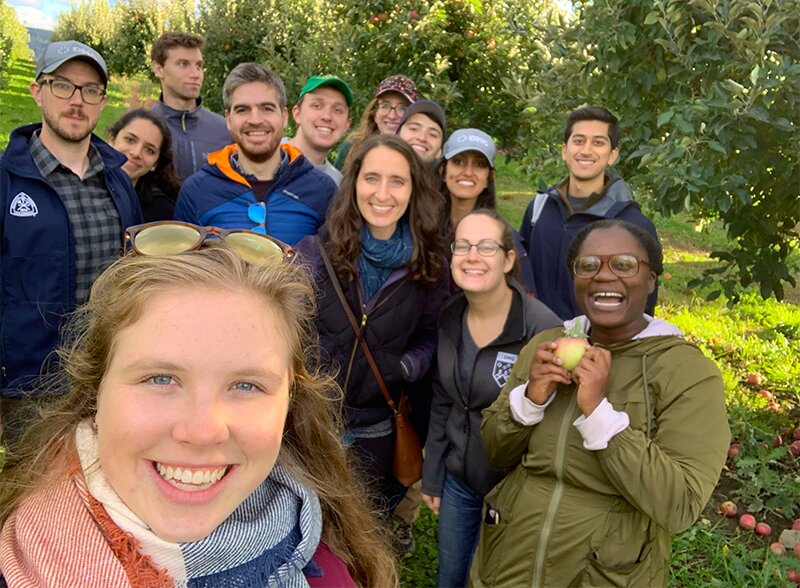 More apple picking