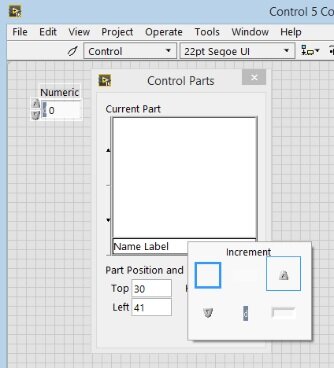 Show Parts Window Elements