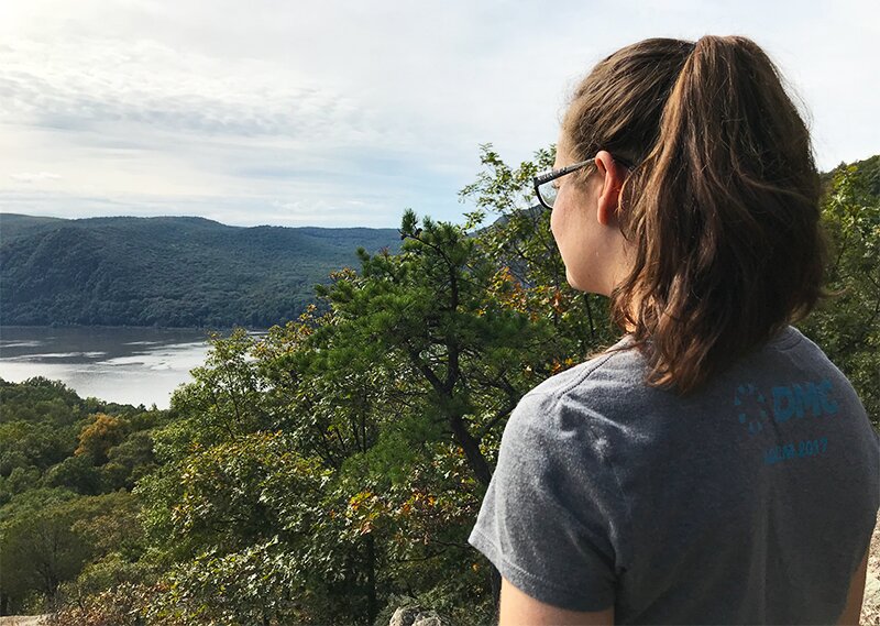 Becca and Hiking Views