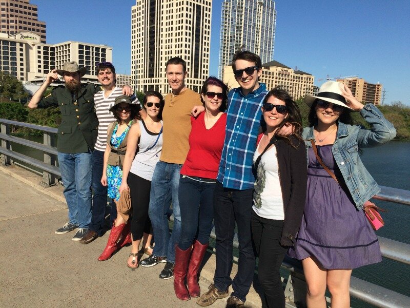 group pic in austin