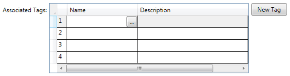 Adding associated tags can allow for more descriptive and dynamic alarm messages