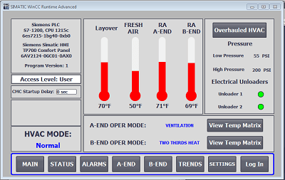 plc siemens hmi hvac