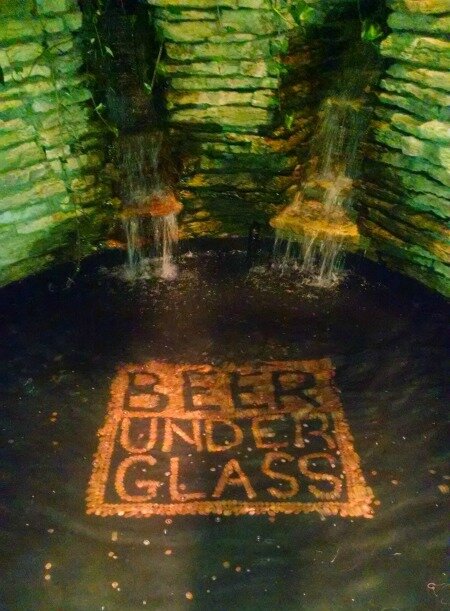 Beer Under Glass