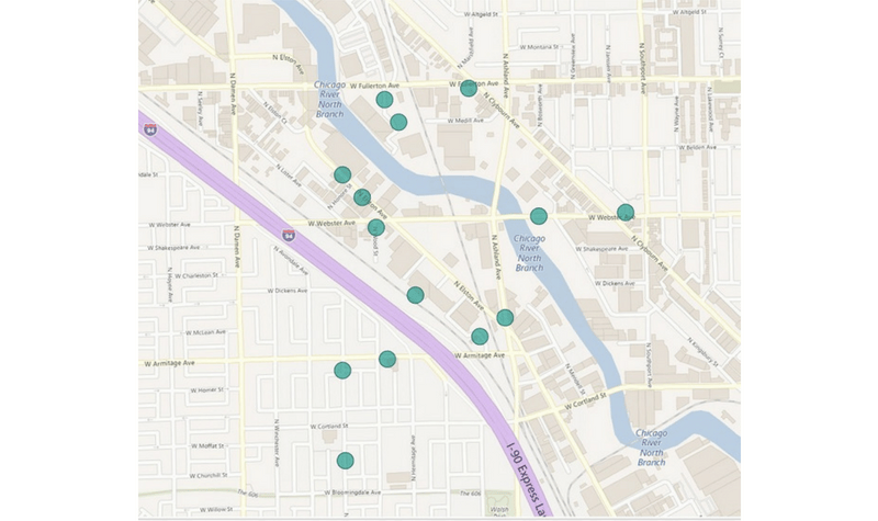 LoRa signal first test data