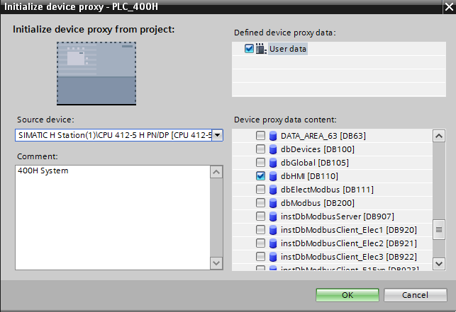 Initialize TIA Portal Device Proxy