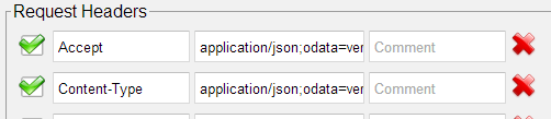 HTTP Request Headers for JSON SharePoint API