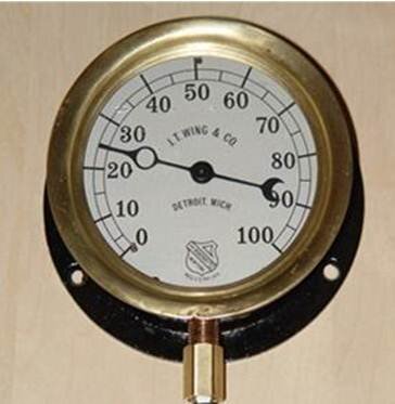 old pressure gauges