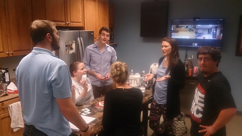 Texas Hold 'Em in the DMC Denver kitchen