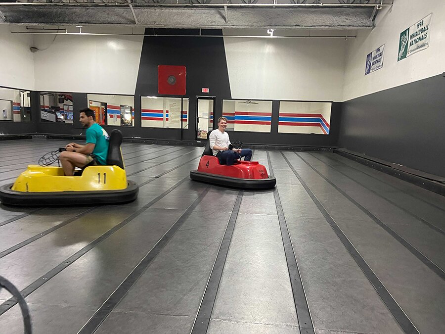 DMC Dallas team playing Whirlyball