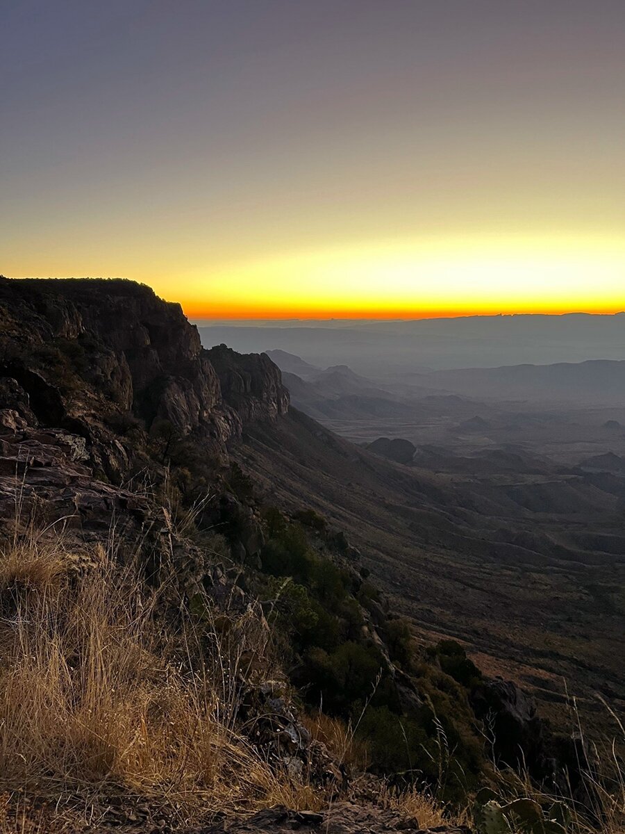 Big Bend south rim views