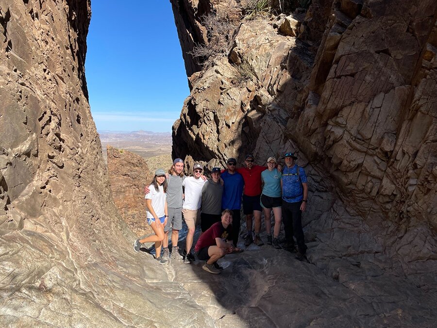 DMC team at Big Bend national park