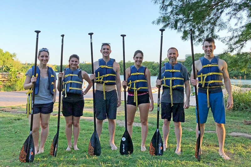 DMC paddleboarding NIWeek 2018