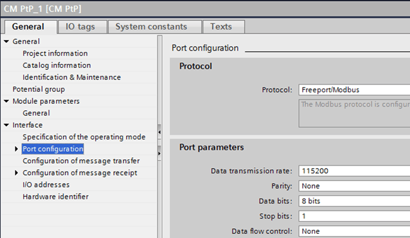 Data Transmission Rate Configuration