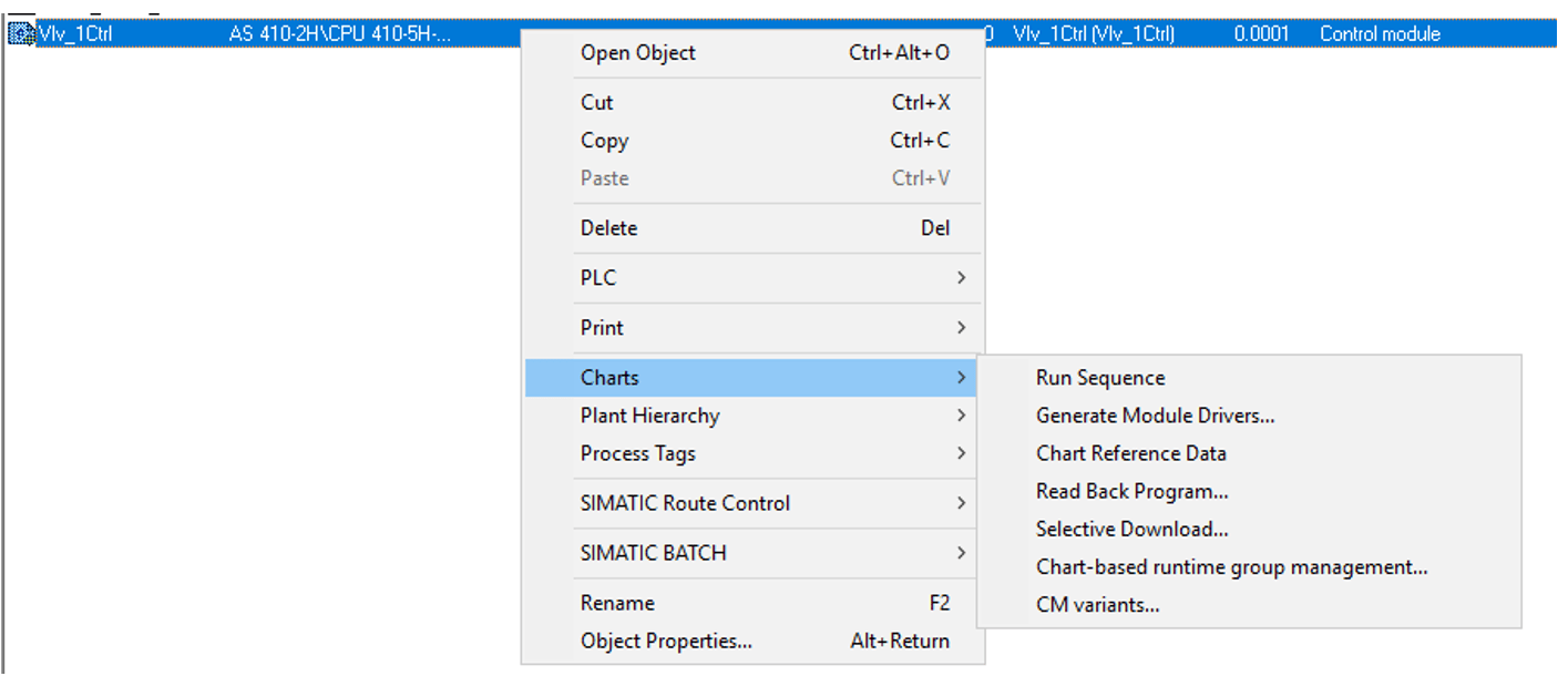 Define CM Variants for the object