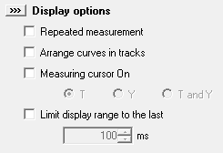 Simotion Device Trace Display Options