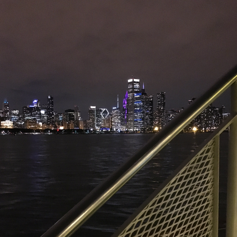 View of Chicago from Lake Michigan