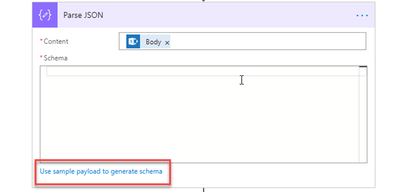 generating schema