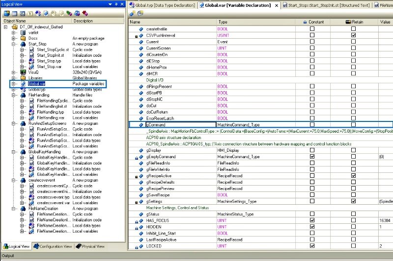 Create a global type with a variable to reference.