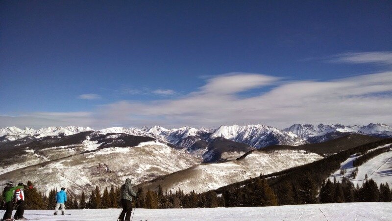 DMC engineers ski at Vail, Colorado for a company culture event.