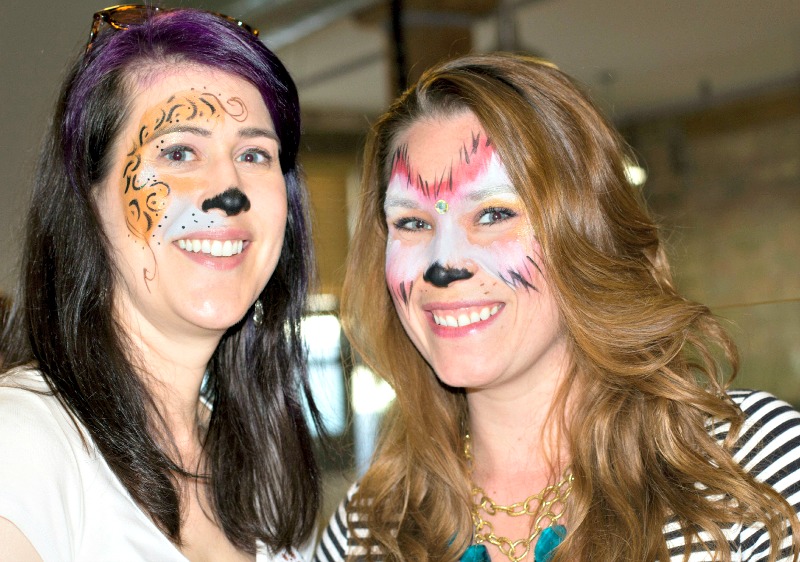 The office manager and marketing coordinator got turned into cats.