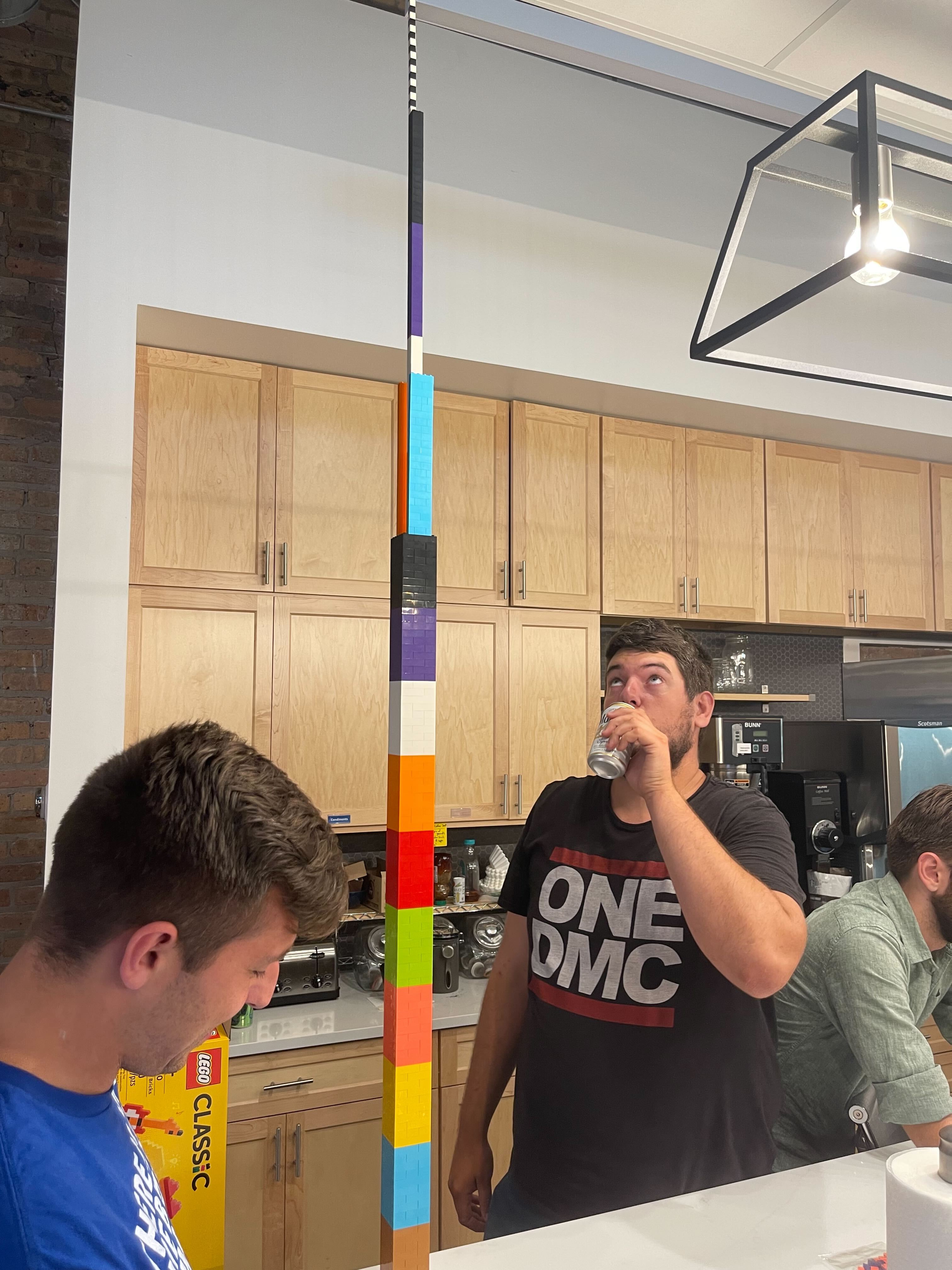 Image of tall Lego tower 