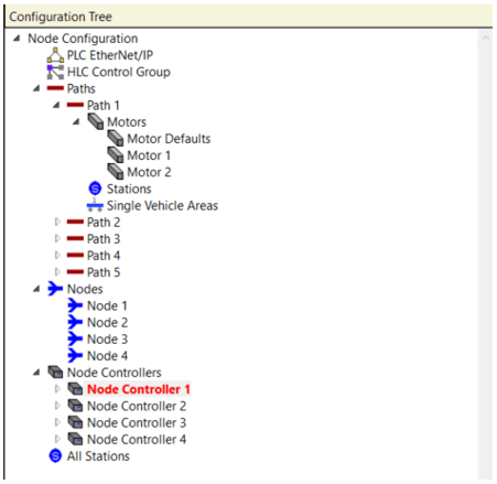 Magnemotion Configurator Node Controller UI