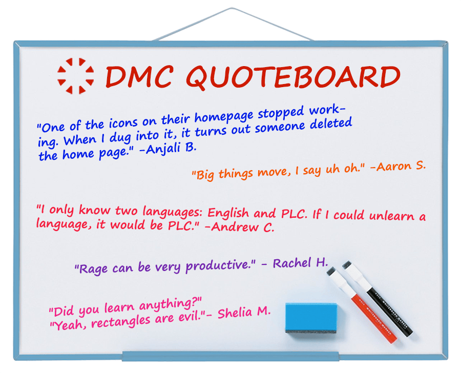 March Quoteboard- DMC