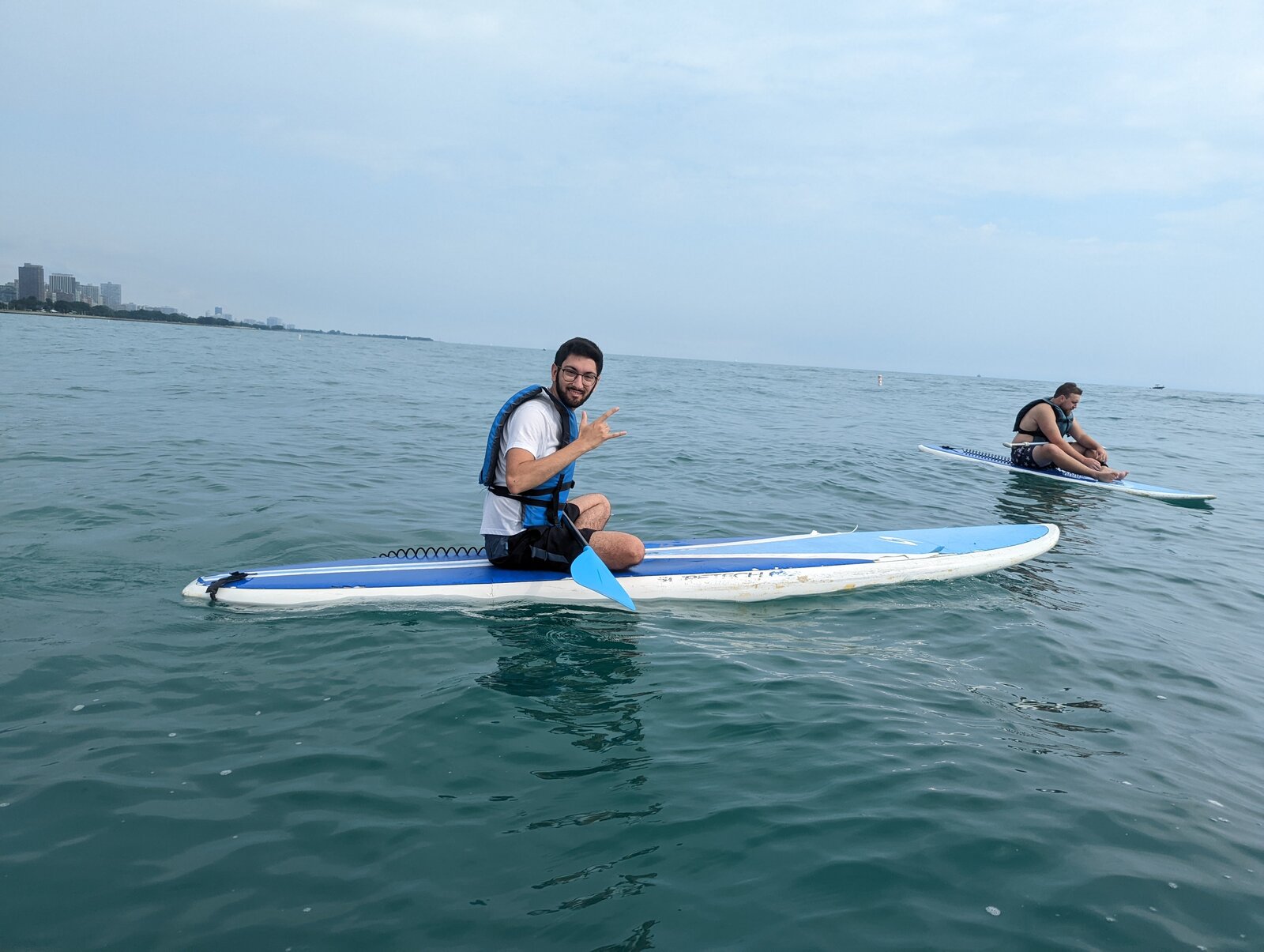 Sit Down Paddleboarding 