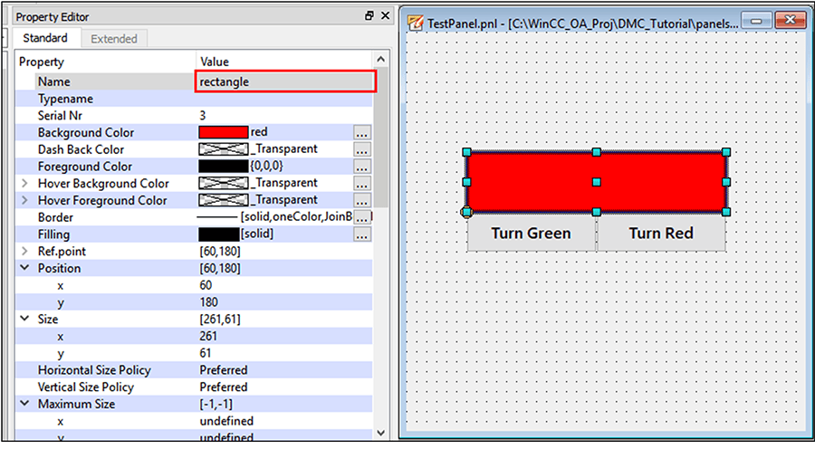 change object name