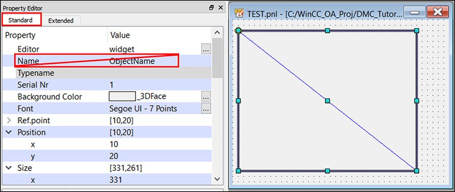 Embedded Modules located under the Standard properties tab