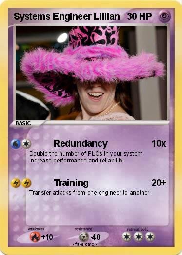 Systems Engineer Lillian's Pokemon Card