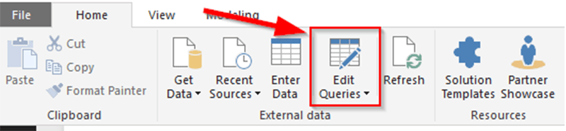 Power BI query